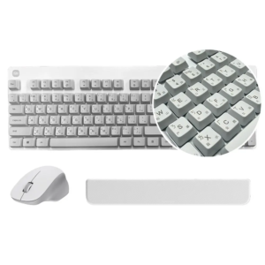 Xiaomi 小米鍵鼠套裝 舒適版 (中文注音) 無線鍵鼠套裝 鍵盤 滑鼠 - 小米鍵鼠套裝舒適版【素白色】