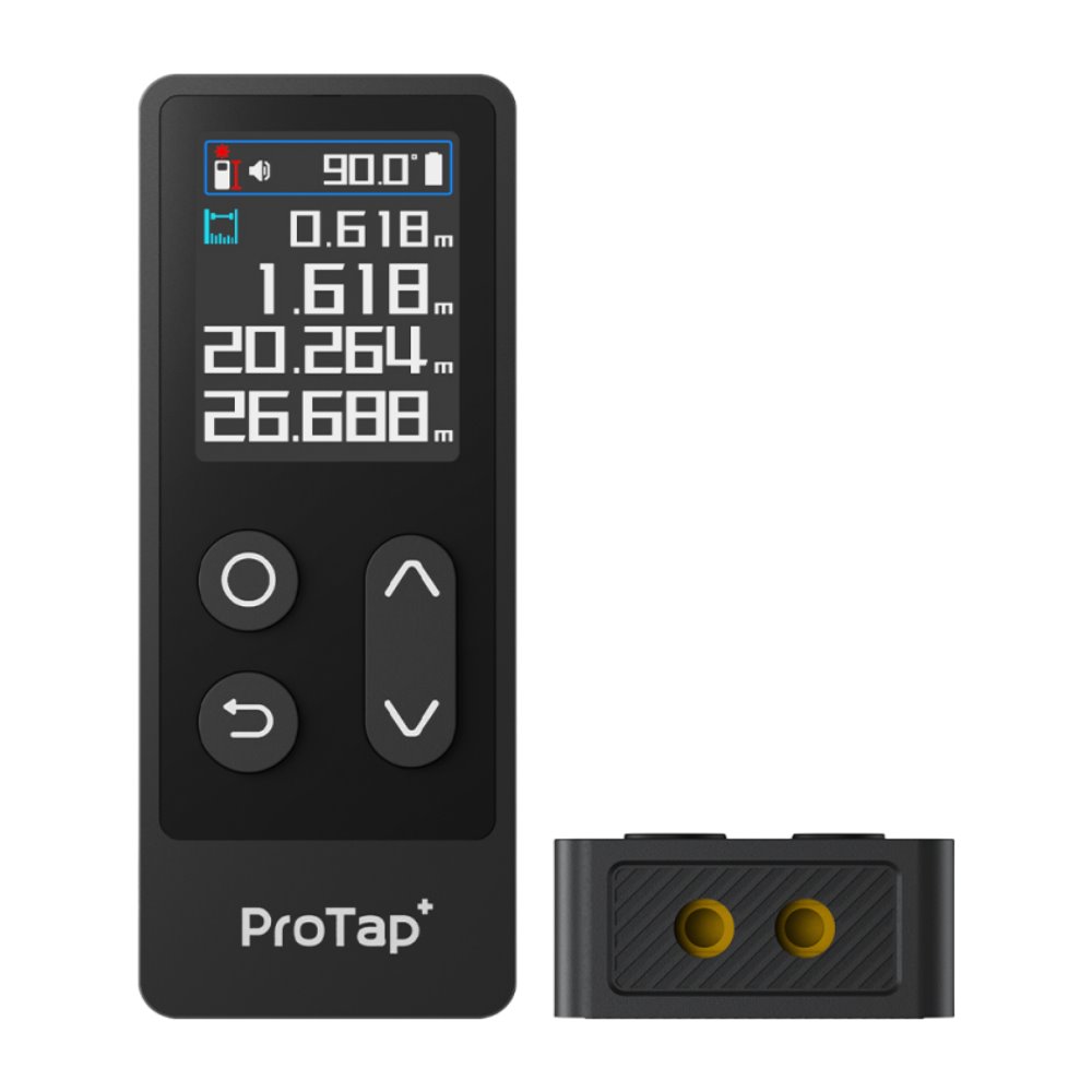 ProTap浦拓 雷射測距儀D1+Plus 60米 十字投線 水平儀 測量器